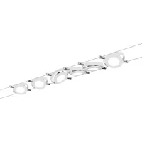 ,Système sur câbles LED RoundMac Kit de base 6x200lm 6x4,,3W 2700K 230/12V, - système d'accrochage et décoration - détail 1