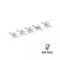 ,Système sur câbles Mac II Kit de base GU5,,3 max. 5x10W gradable 230/12V, - système d'accrochage et décoration - détail 5