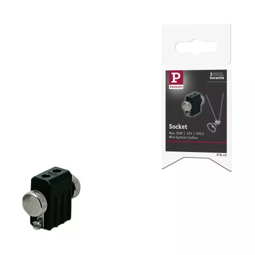 ,Système sur câbles Socket Porte-lampe GX5,,3 max. 50W 12V, PAULMANN 4 - Cimaise Tableau 