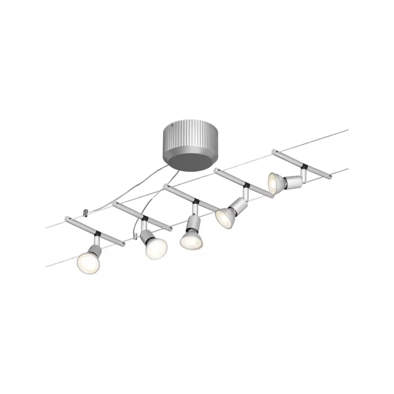Spice SaltLED GU5 Basis-Kit mit Kabelsystem, 3 max. 5x10W dimmbar 230/12V