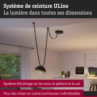 ULine Luminaire en suspension LED Bol 300mm 12W - système d'accrochage et décoration - détail 4
