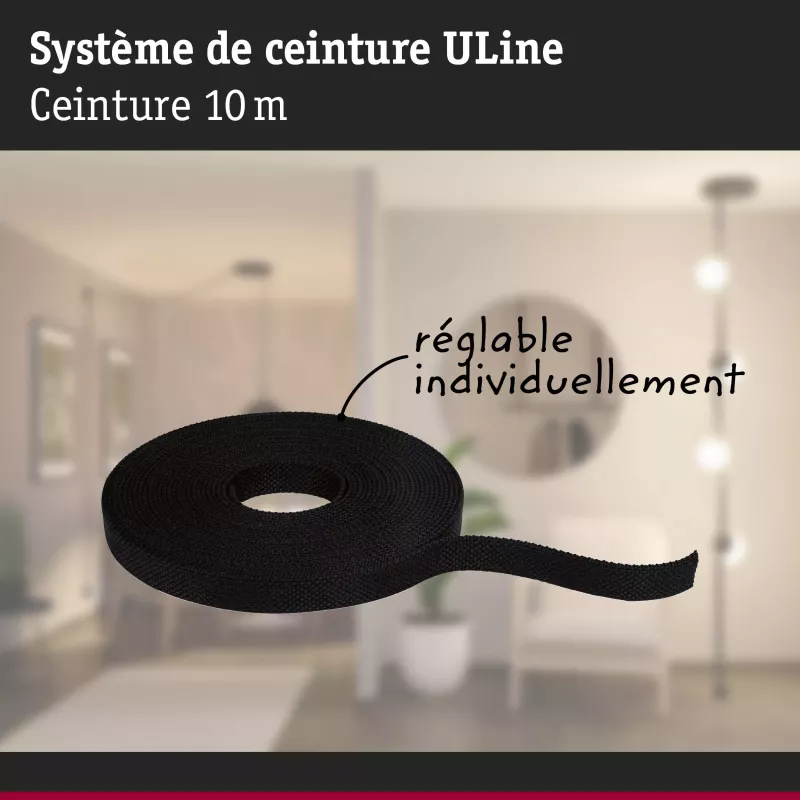 ULine 10m Dacron Textile Copper Webbing