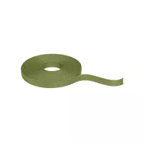 Cinta textil ULine de 10 m, color verde cobre, de dacrón. - système d'accrochage et décoration - détail 1