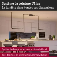 Barra de luz LED ULine Spot 1025lm 18,5W 650x29mm 3000K, - système d'accrochage et décoration - détail 4