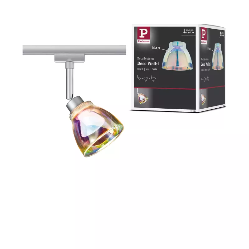 URail Abat-jour DecoSystems Wolbi 90mm Dichroïque