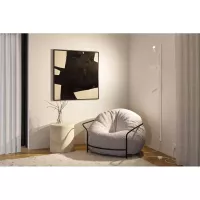 URail-Netzkabel mit Schalter, 2,4 m, max. 1000 W, weißes Signal - système d'accrochage et décoration - détail 8