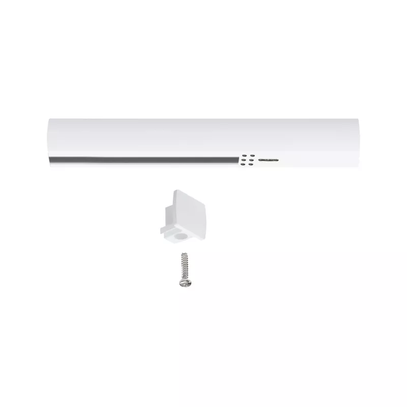 URail Alimentation électrique Fin 161x18mm max. 1000W Blanc signal