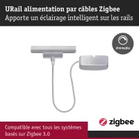 URail Alimentation électrique Zigbee 3.0 Câble 1m max. 100W - système d'accrochage et décoration - détail 4