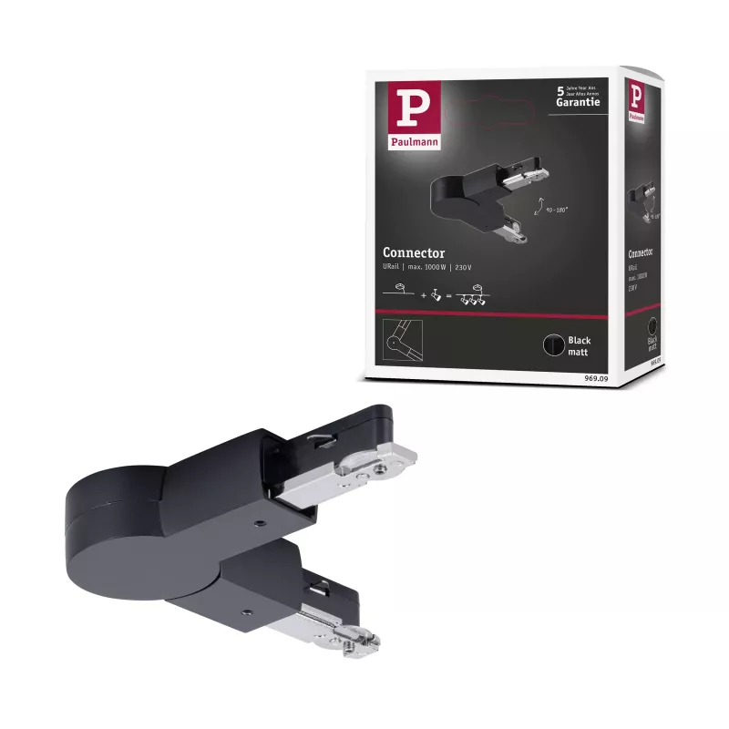 URail Connector Joint 159x36mm max. 1000W PAULMANN 22 - Cimaise Tableau 