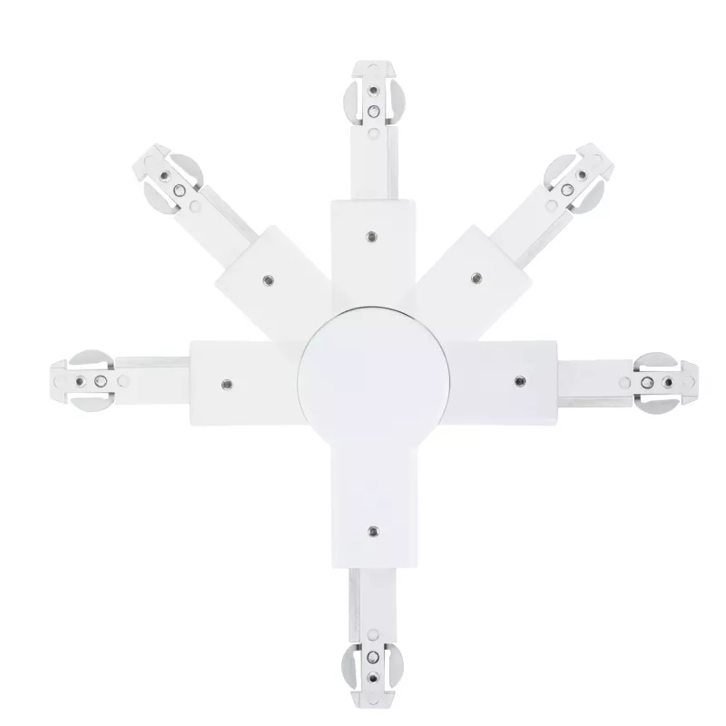 URail Connecteur Articulation 159x36mm max. 1000W Blanc signal
