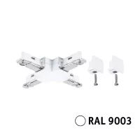 URail Connecteur X-Stück Light&Easy 104x104mm max. 1000W Blanc signal - système d'accrochage et décoration - détail 2
