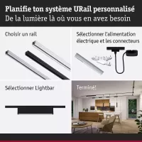 ,URail Lightbar 3-Step-Dim Ceris 800lm 9,,5W 3000K dimmbar 230V, - système d'accrochage et décoration - détail 5