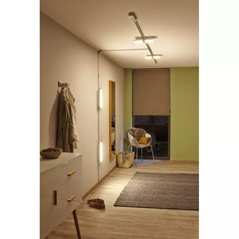,URail Loop Panel 480lm 7W 2700K 230V Matt Chrome,,,