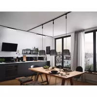 ,URail Panneau Loop 480lm 7W 2700K 230V Noir mat,,, - système d'accrochage et décoration - détail 4