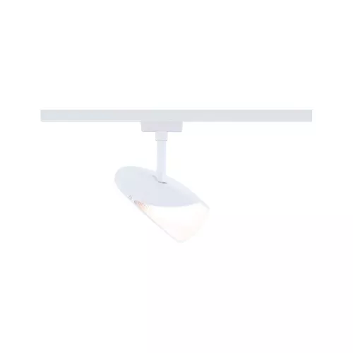 Foco para riel URail, atenuación en 3 pasos, Alejandro, 800 lm, 10 W, 3000 K, regulable, 230 V, color blanco señal