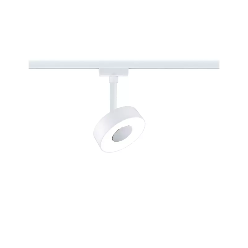 URail Spot sur rail 3-Step-Dim Circle 220lm 5W 4000K gradable 230V Blanc signal - système d'accrochage et décoration
