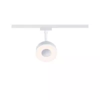 URail Spot sur rail 3-Step-Dim Circle 280lm 5W 3000K gradable 230V Blanc signal - système d'accrochage et décoration - détail 3