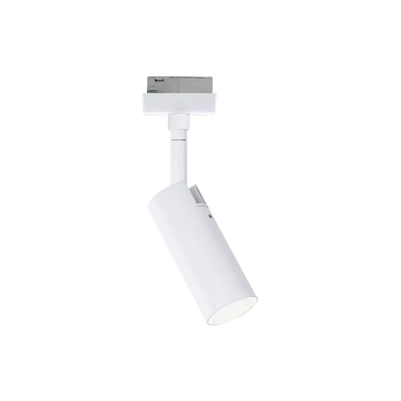 URail Spot sur rail 3-Step-Dim Tubo Spot individuel 150lm 4W 3000K gradable 230V Blanc signal