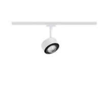 URail Spot sur rail Aldan Spot individuel 500lm 8W White Switch 230V Blanc signal - système d'accrochage et décoration - détail 2