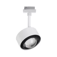 URail Track spotlight Aldan Individual spotlight 500lm 8W White Switch 230V Signal white - système d'accrochage et décoration - détail 11