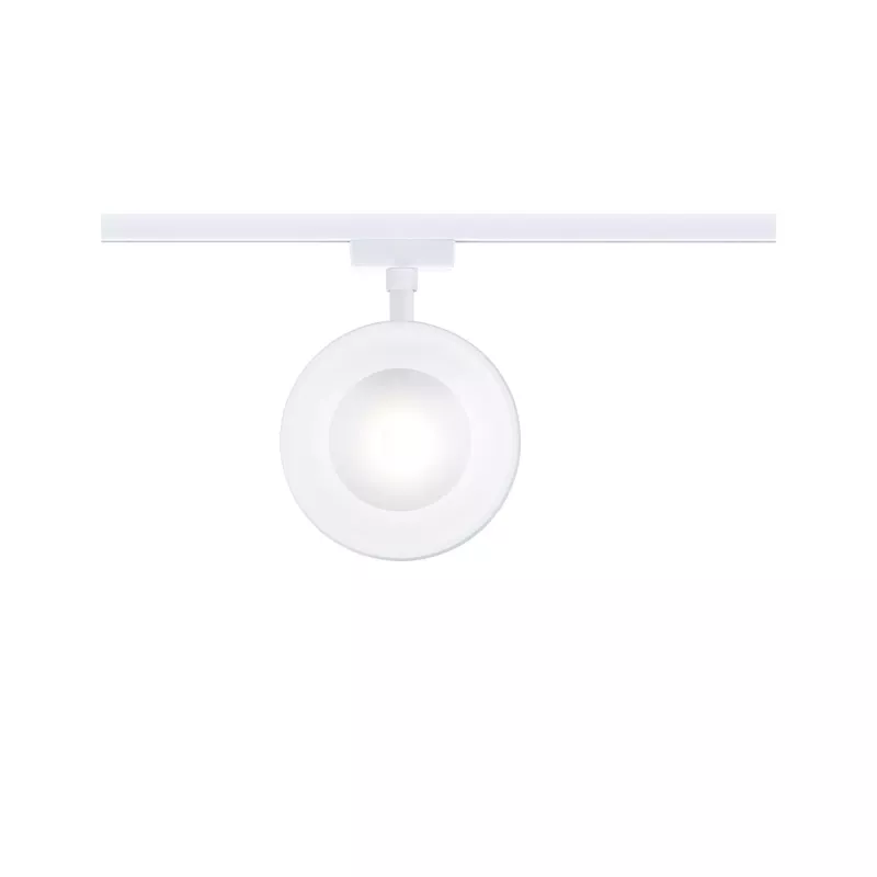 URail Spot sur rail Arena Spot individuel 850lm 15W 2700K gradable 230V Blanc signal