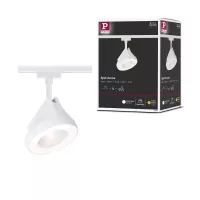 URail Spot sur rail Arena Spot individuel 850lm 15W 2700K gradable 230V Blanc signal - système d'accrochage et décoration - détail 11
