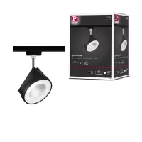 ,URail Spot sur rail Arena Spot individuel 860lm 14W 4000K gradable 230V Noir mat,,, - système d'accrochage et décoration - détail 8