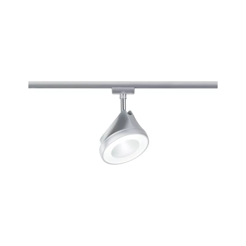 ,URail Spot sur rail Arena Spot individuel 950lm 15,,3W 4000K gradable 230V Chrome mat,,, - système d'accrochage et décoration