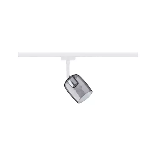 ,URail Spot sur rail Blossom G9 max. 10W gradable 230V Blanc signal,, Verre,