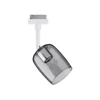 ,URail Spot sur rail Blossom G9 max. 10W gradable 230V Blanc signal,, Verre, - système d'accrochage et décoration - détail 7