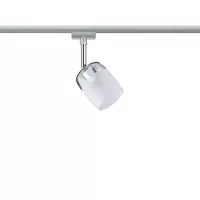 Foco para riel URail Foco individual Blossom G9 máx. 10W regulable 230V Cromo mate,, Transparente,,, - système d'accrochage et décoration - détail 1