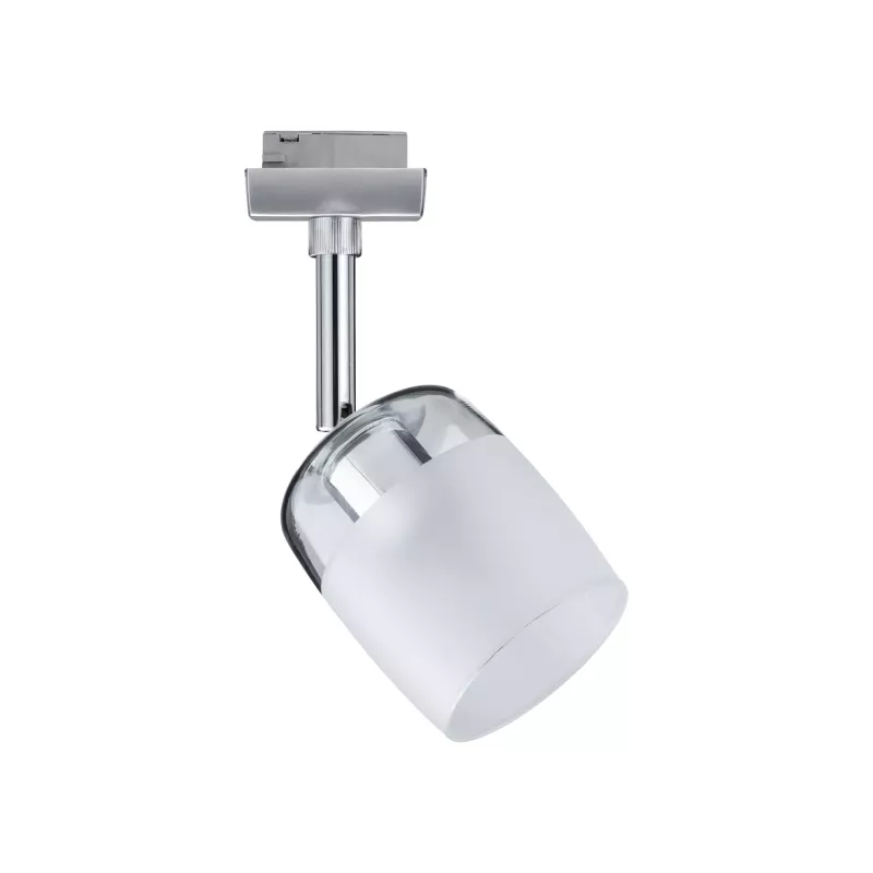 ,URail Schienenstrahler Blossom Einzelstrahler G9 max. 10W dimmbar 230V Mattchrom,, Klar,,,