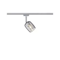 Foco individual URail Spot para riel Blossom G9, máx. 10 W, regulable, 230 V, acabado cromado mate, cristal. - système d'accrochage et décoration - détail 2
