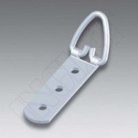 Pacco da 5 staffe rinforzate con 3 fori + viti ARTI TEQ 2 - Cimaise Tableau 