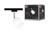 URail Spot auf Schienen Blossom Einzelspot G9 max. 10W dimmbar 230V Mattschwarz - système d'accrochage et décoration - détail 8