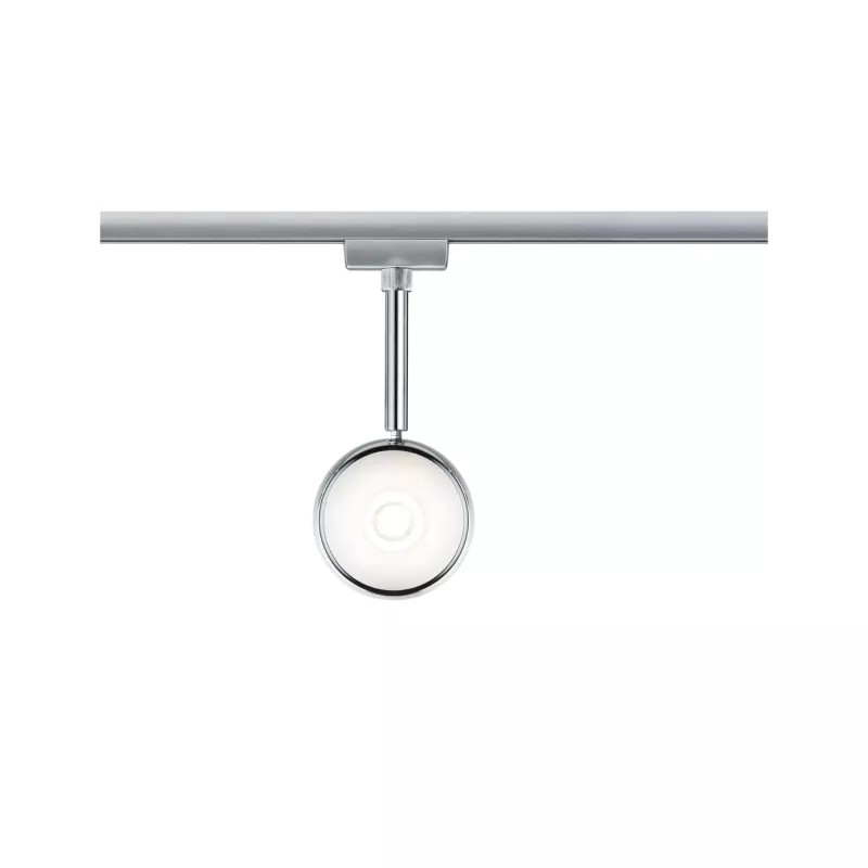 ,URail Spot sur rail Capsule II Spot individuel 439lm 6,,3W 2700K gradable 230V Chrome mat,,,