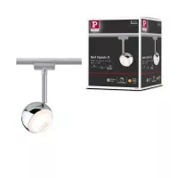 ,URail Spot sur rail Capsule II Spot individuel 439lm 6,,3W 2700K gradable 230V Chrome mat,,, - système d'accrochage et décoration - détail 7