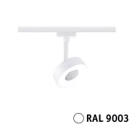 URail Track spotlight Circle 190lm 5W 4000K dimmable 230V Signal white - système d'accrochage et décoration - détail 5