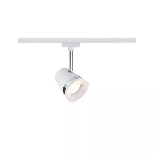 ,URail Spot auf Schienen, Kegel-Spot, einzeln, GU10, max. 10 W, dimmbar, 230 V, Weiß,,,