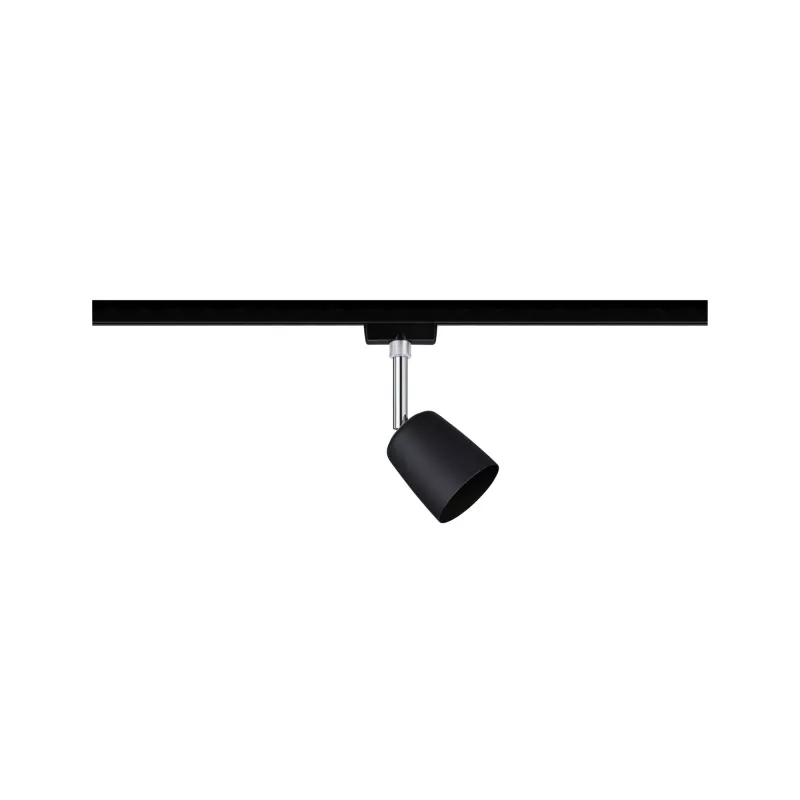 ,URail Spot sur rail Cover Spot individuel GU10 max. 10W gradable 230V Noir mat,,, - système d'accrochage et décoration