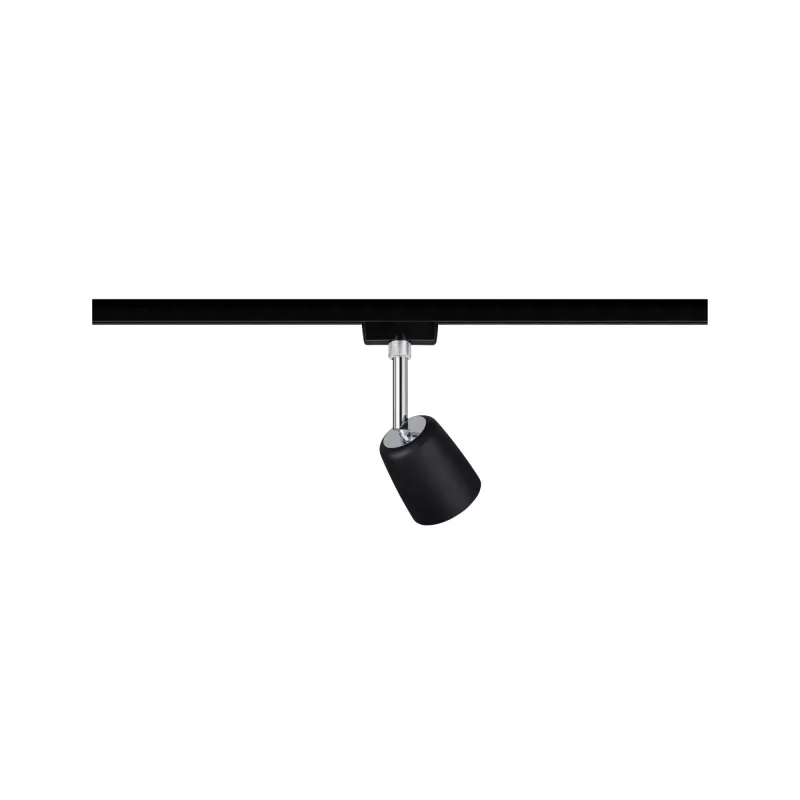 ,URail Spot sur rail Cover Spot individuel GU10 max. 10W gradable 230V Noir mat,,,