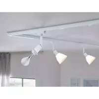 URail Spot sur rail DecoSystems Basic E14 max. 20W gradable 230V Blanc signal - système d'accrochage et décoration - détail 7