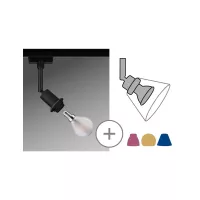 Foco para riel URAil Foco individual básico DecoSystems E14 máx. 20W regulable 230V - système d'accrochage et décoration - détail 3