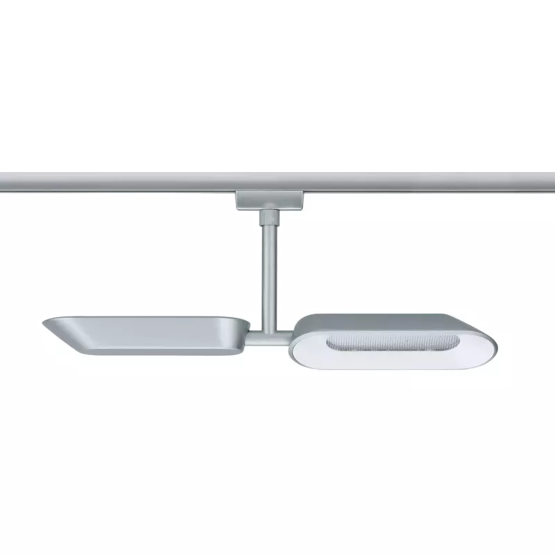 ,URail Track spotlight Dipper Individual spotlight 2x650lm 2x8W 2700K dimmable 230V Matt chrome,,,