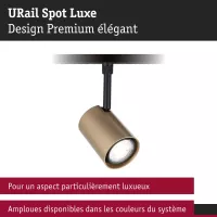 ,URail Spot sur rail Luxe GU10 max. 10W gradable 230V Doré mat,,, - système d'accrochage et décoration - détail 7