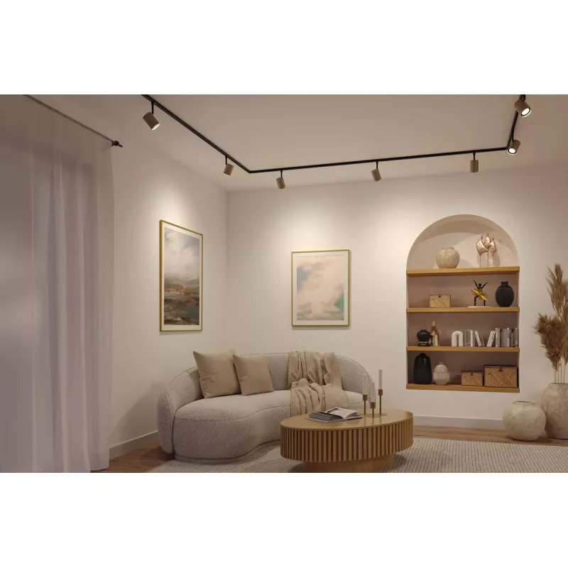 URail Luxury Track Spot GU10 max. 10W dimmable 230V Matte Gold