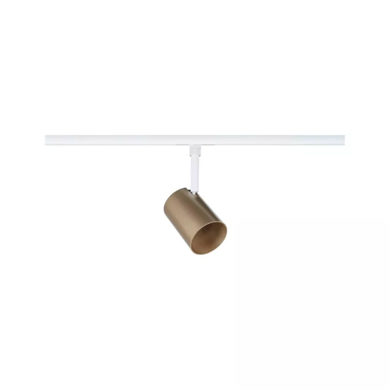 URail Luxury Track Spot GU10 max. 10W dimmable 230V Matte Gold, Signal White PAULMANN 15 - Cimaise Tableau 