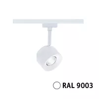,URail Spot sur rail Pane 680lm 7,,4W 4000K gradable 230V Blanc signal, - système d'accrochage et décoration - détail 5