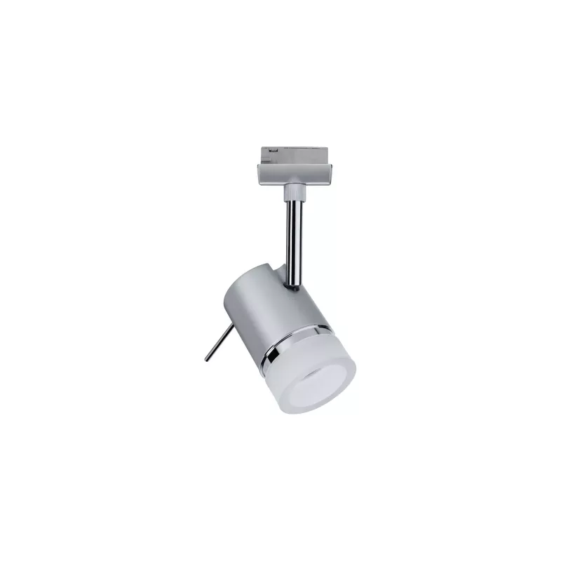 ,URail Spot sur rail Pipe Spot individuel GU10 max. 10W gradable 230V Chrome mat,,,