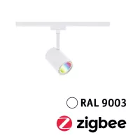 ,URail Schienenstrahler Smart Home Zigbee 3.0 Luxus GU10 350lm 4,8W RGBW+ dimmbar 230V Signal weiß, - système d'accrochage et décoration - détail 6